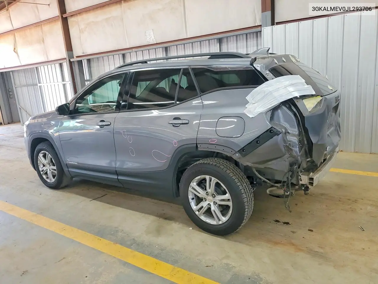 2018 GMC Terrain Sle VIN: 3GKALMEV0JL293706 Lot: 59914216