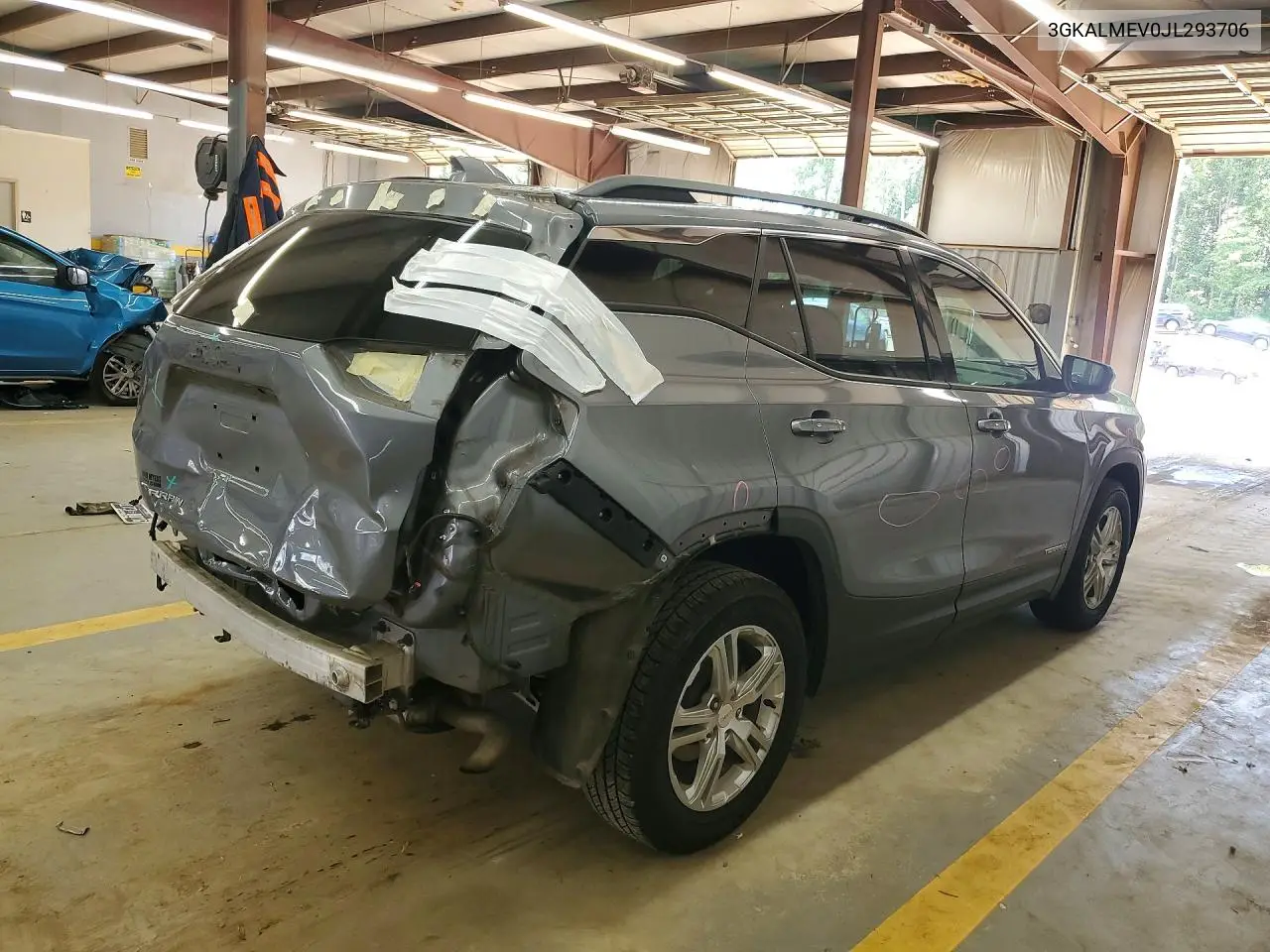 2018 GMC Terrain Sle VIN: 3GKALMEV0JL293706 Lot: 59914216