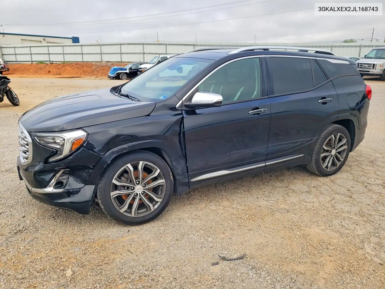 2018 GMC Terrain Denali VIN: 3GKALXEX2JL168743 Lot: 60205626