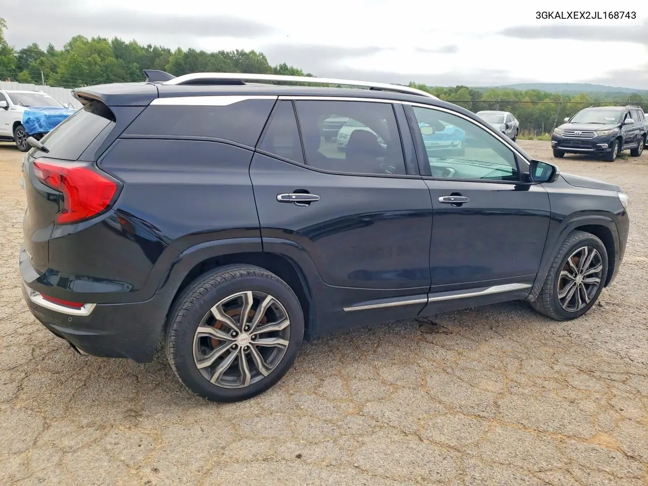 2018 GMC Terrain Denali VIN: 3GKALXEX2JL168743 Lot: 60205626