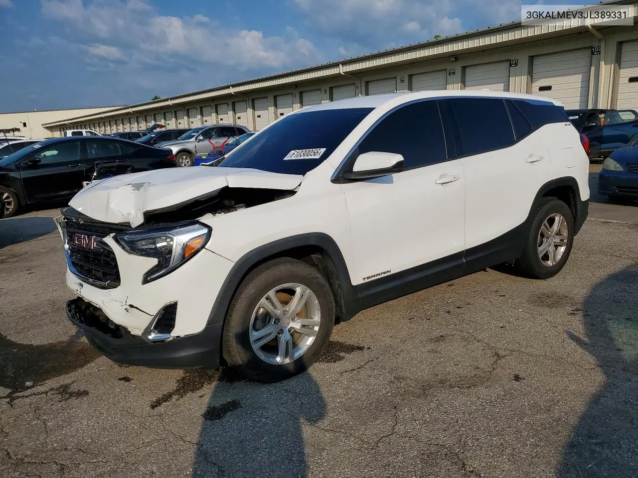 2018 GMC Terrain Sle VIN: 3GKALMEV3JL389331 Lot: 61030056