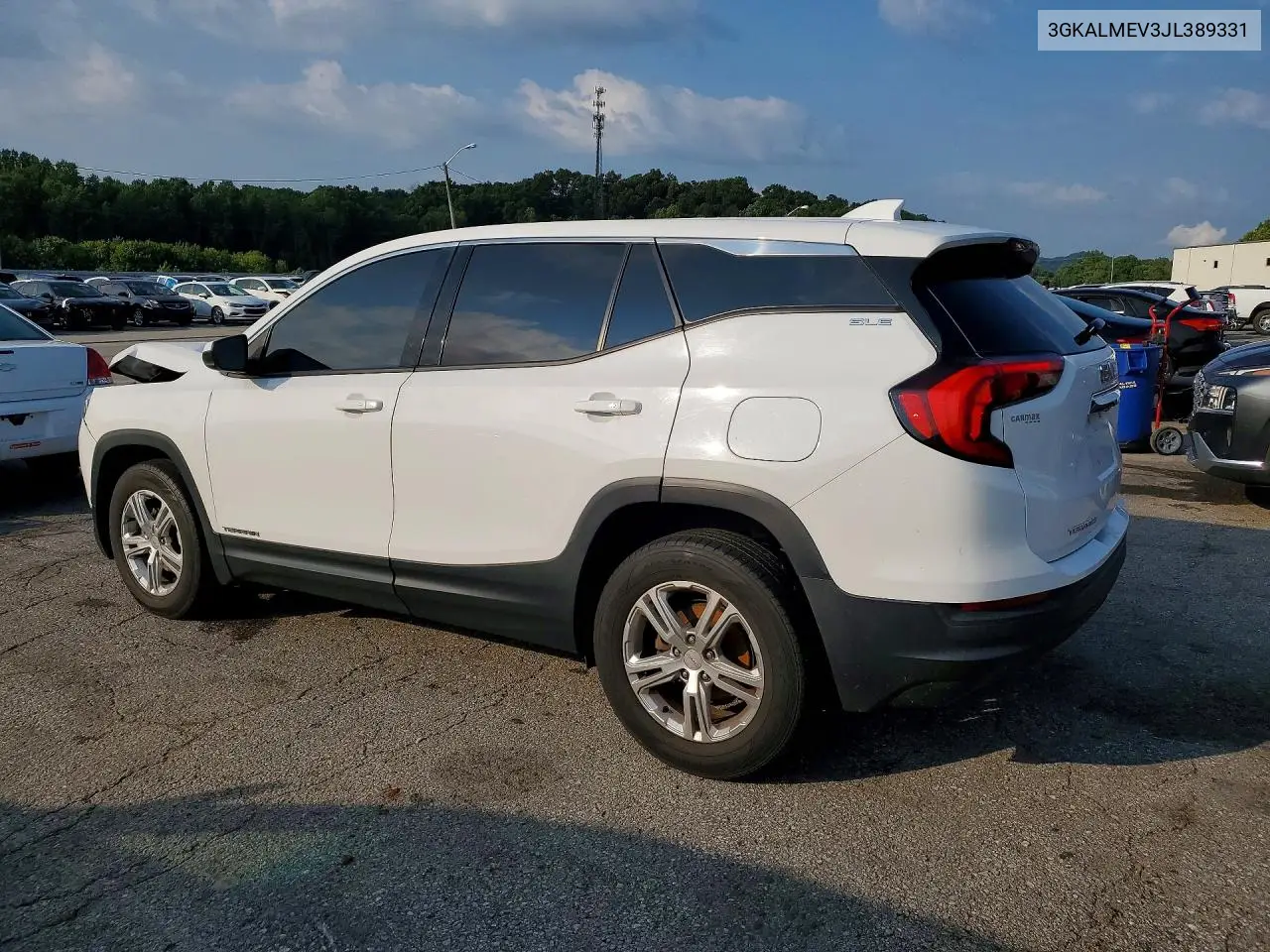 2018 GMC Terrain Sle VIN: 3GKALMEV3JL389331 Lot: 61030056
