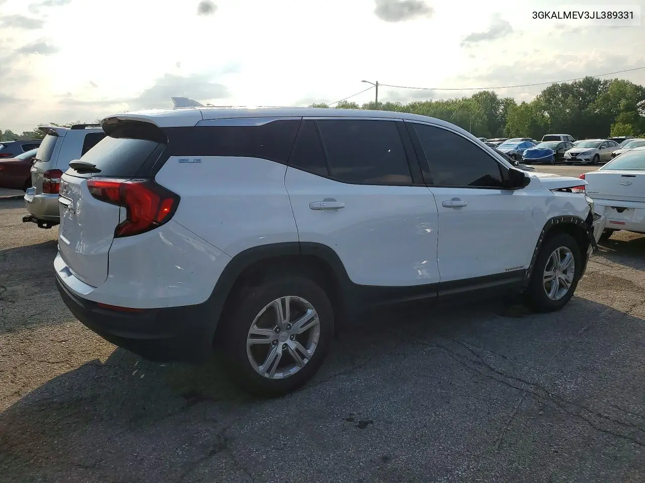 2018 GMC Terrain Sle VIN: 3GKALMEV3JL389331 Lot: 61030056