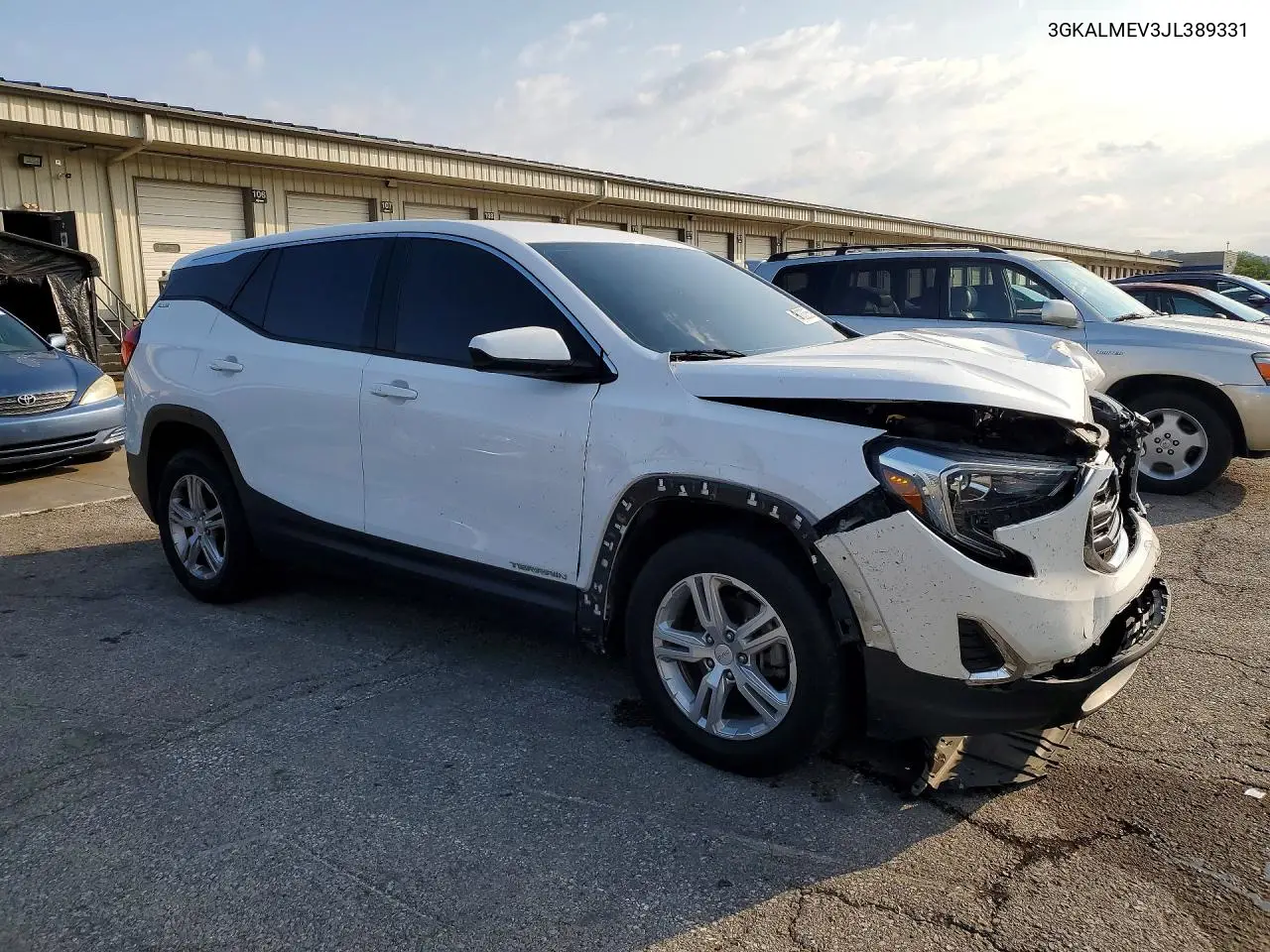 2018 GMC Terrain Sle VIN: 3GKALMEV3JL389331 Lot: 61030056