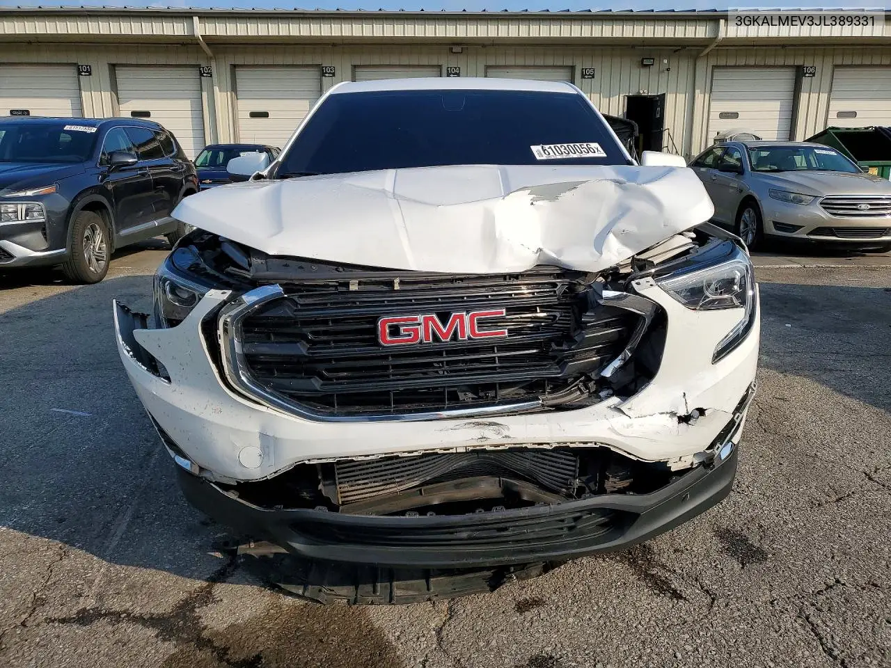 2018 GMC Terrain Sle VIN: 3GKALMEV3JL389331 Lot: 61030056