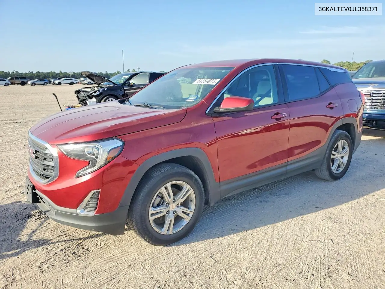 2018 GMC Terrain Sle VIN: 3GKALTEV0JL358371 Lot: 61384876