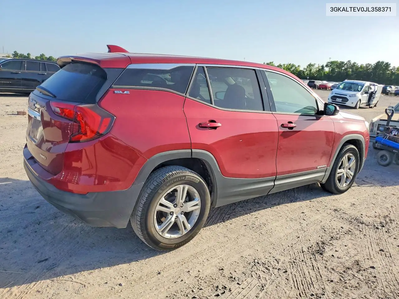 2018 GMC Terrain Sle VIN: 3GKALTEV0JL358371 Lot: 61384876