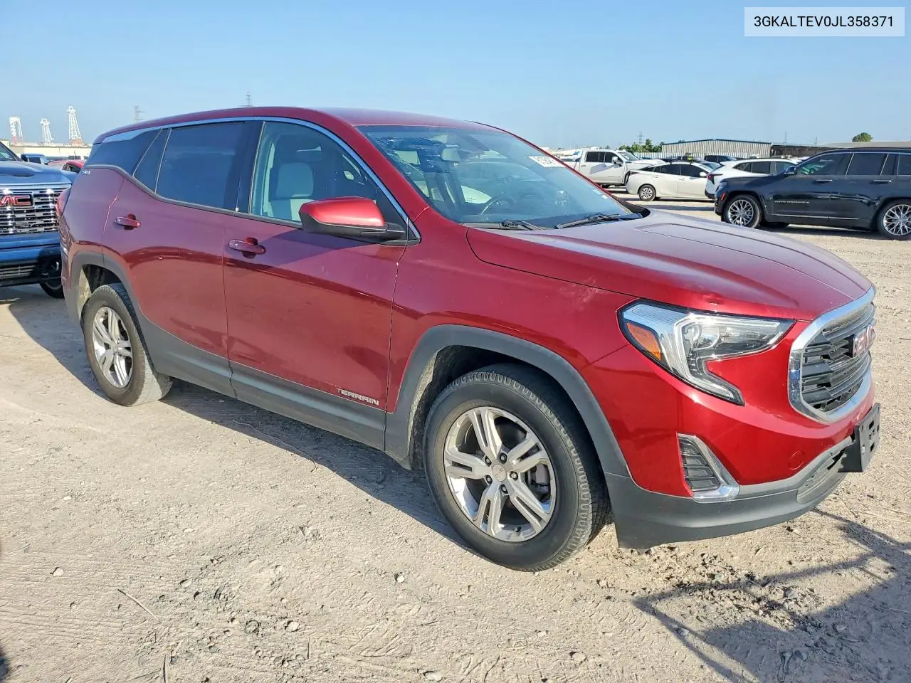 2018 GMC Terrain Sle VIN: 3GKALTEV0JL358371 Lot: 61384876