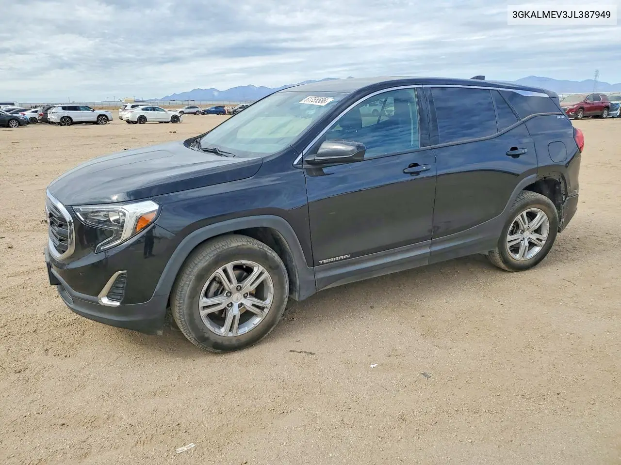 2018 GMC Terrain Sle VIN: 3GKALMEV3JL387949 Lot: 61755586