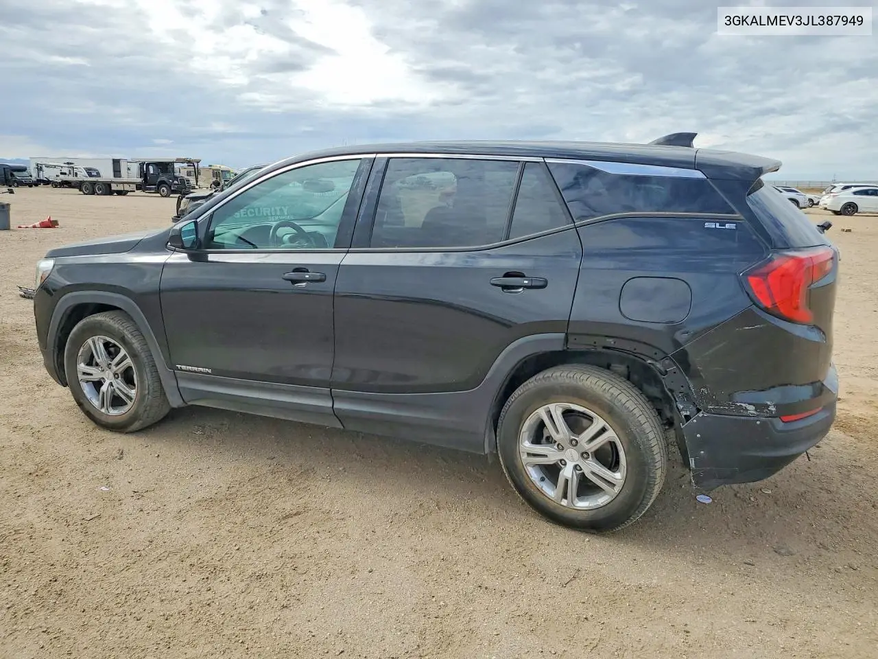2018 GMC Terrain Sle VIN: 3GKALMEV3JL387949 Lot: 61755586