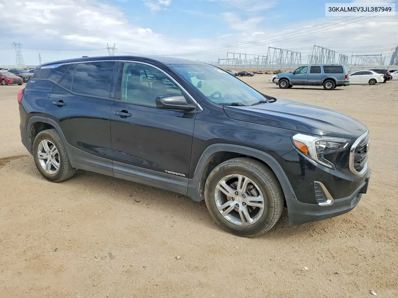2018 GMC Terrain Sle VIN: 3GKALMEV3JL387949 Lot: 61755586