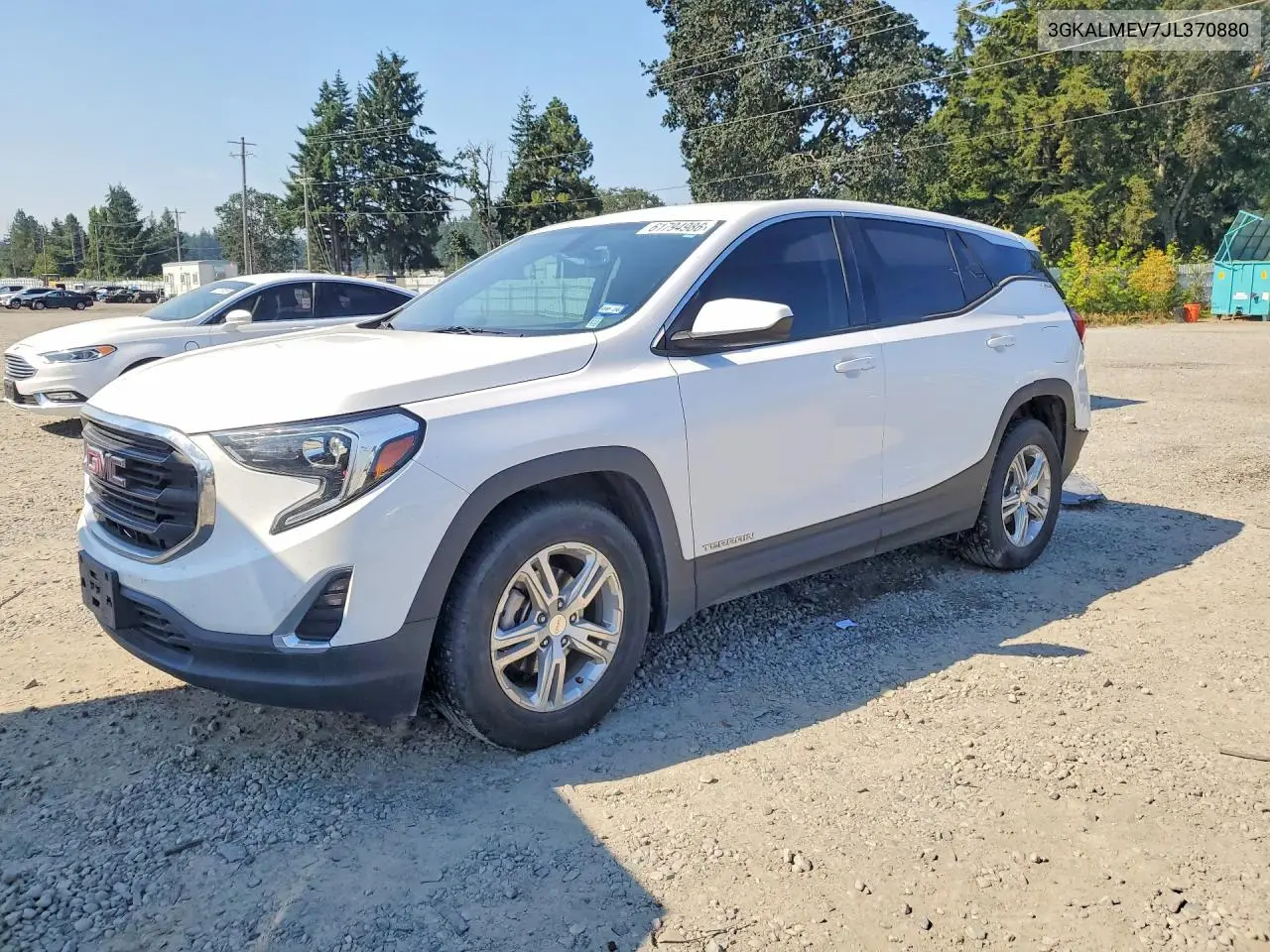 2018 GMC Terrain Sle VIN: 3GKALMEV7JL370880 Lot: 61794986