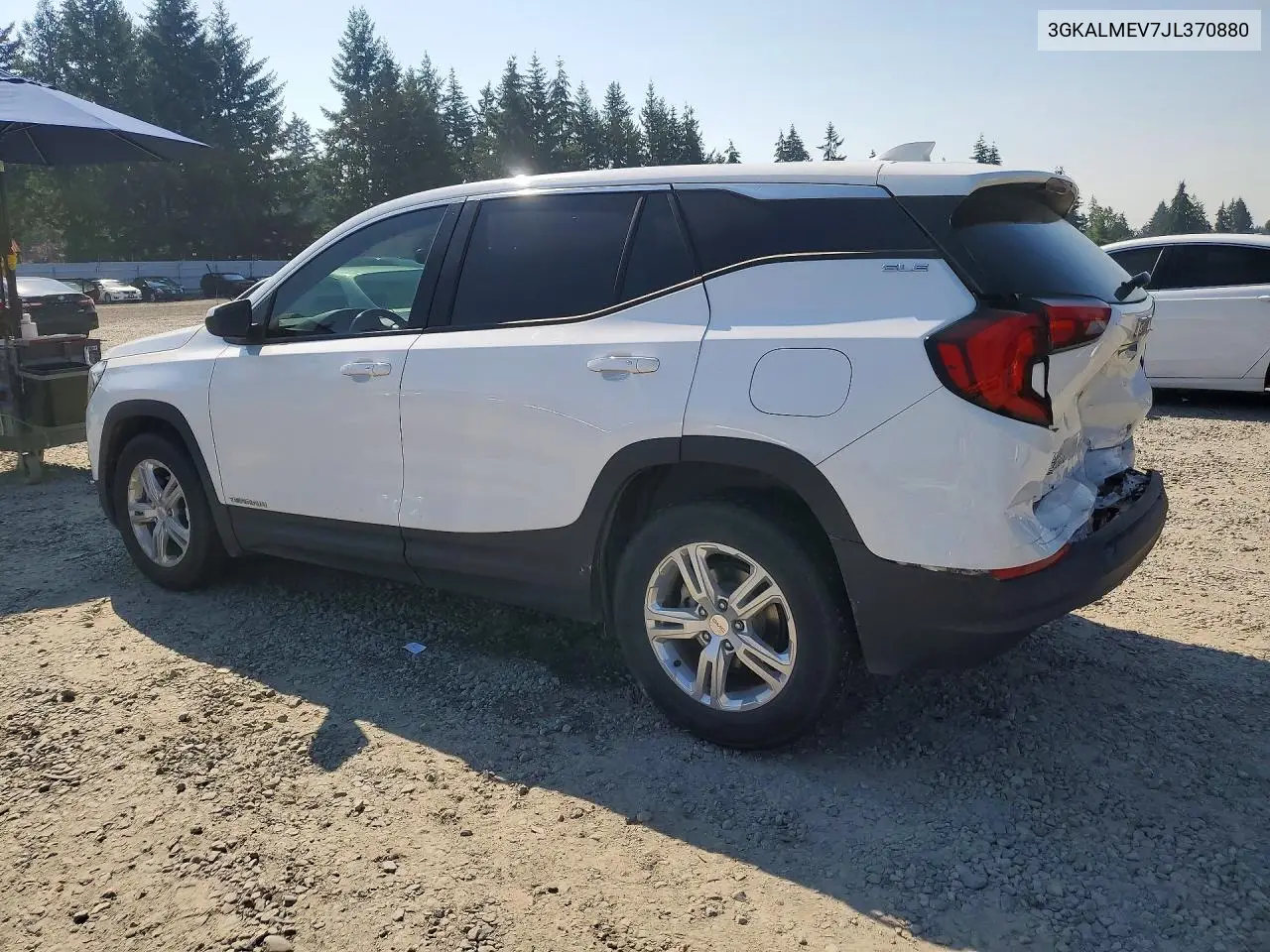2018 GMC Terrain Sle VIN: 3GKALMEV7JL370880 Lot: 61794986