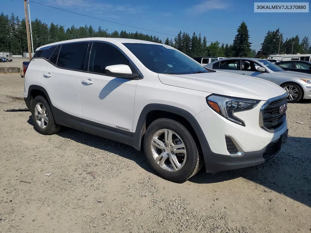 2018 GMC Terrain Sle VIN: 3GKALMEV7JL370880 Lot: 61794986
