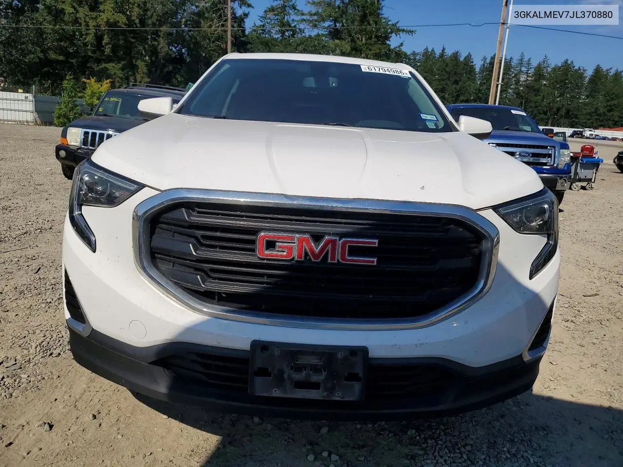 2018 GMC Terrain Sle VIN: 3GKALMEV7JL370880 Lot: 61794986