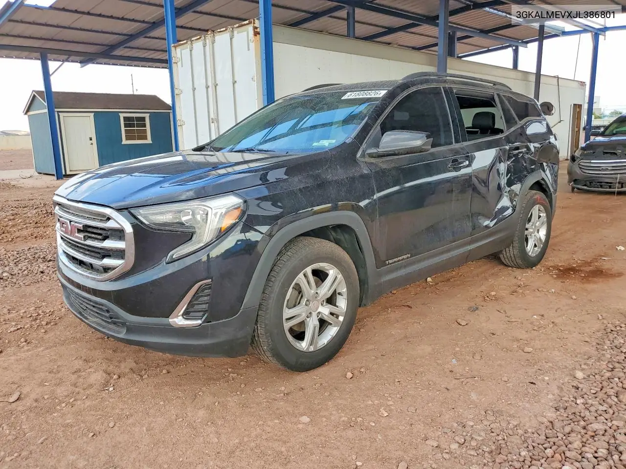 2018 GMC Terrain Sle VIN: 3GKALMEVXJL386801 Lot: 61808826