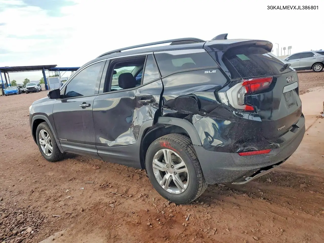 2018 GMC Terrain Sle VIN: 3GKALMEVXJL386801 Lot: 61808826