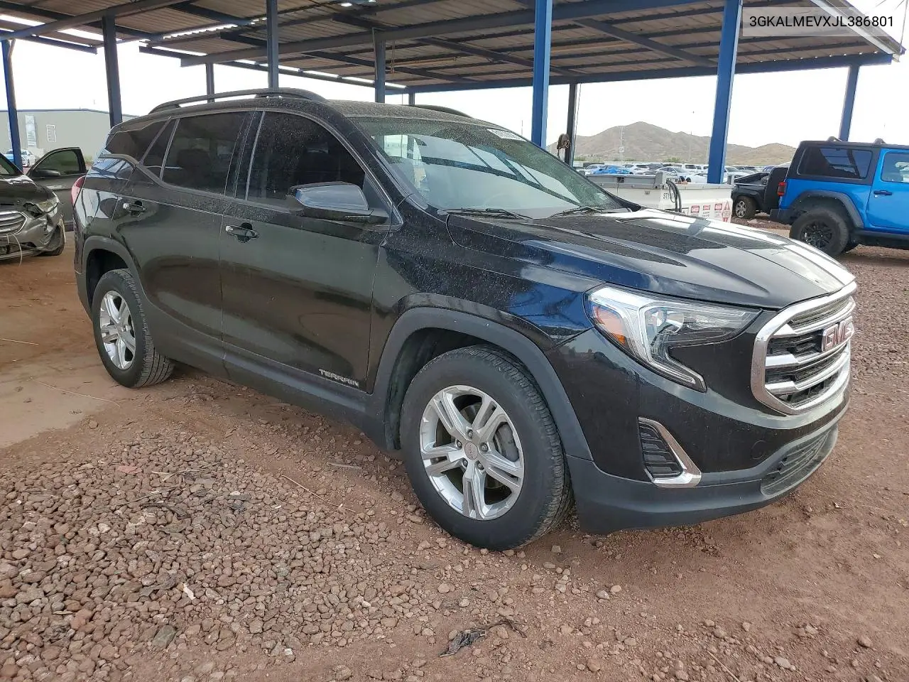 2018 GMC Terrain Sle VIN: 3GKALMEVXJL386801 Lot: 61808826