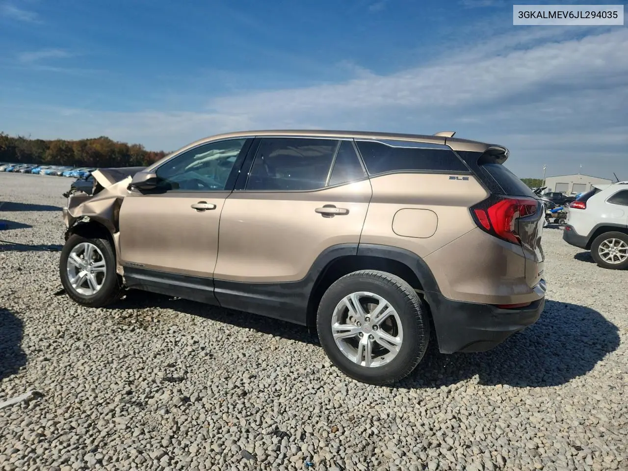 3GKALMEV6JL294035 2018 GMC Terrain Sle