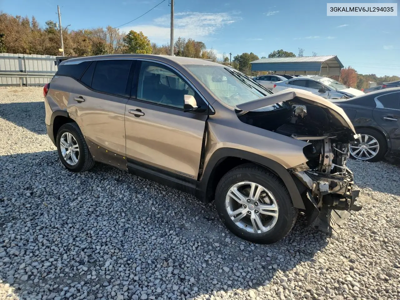 3GKALMEV6JL294035 2018 GMC Terrain Sle