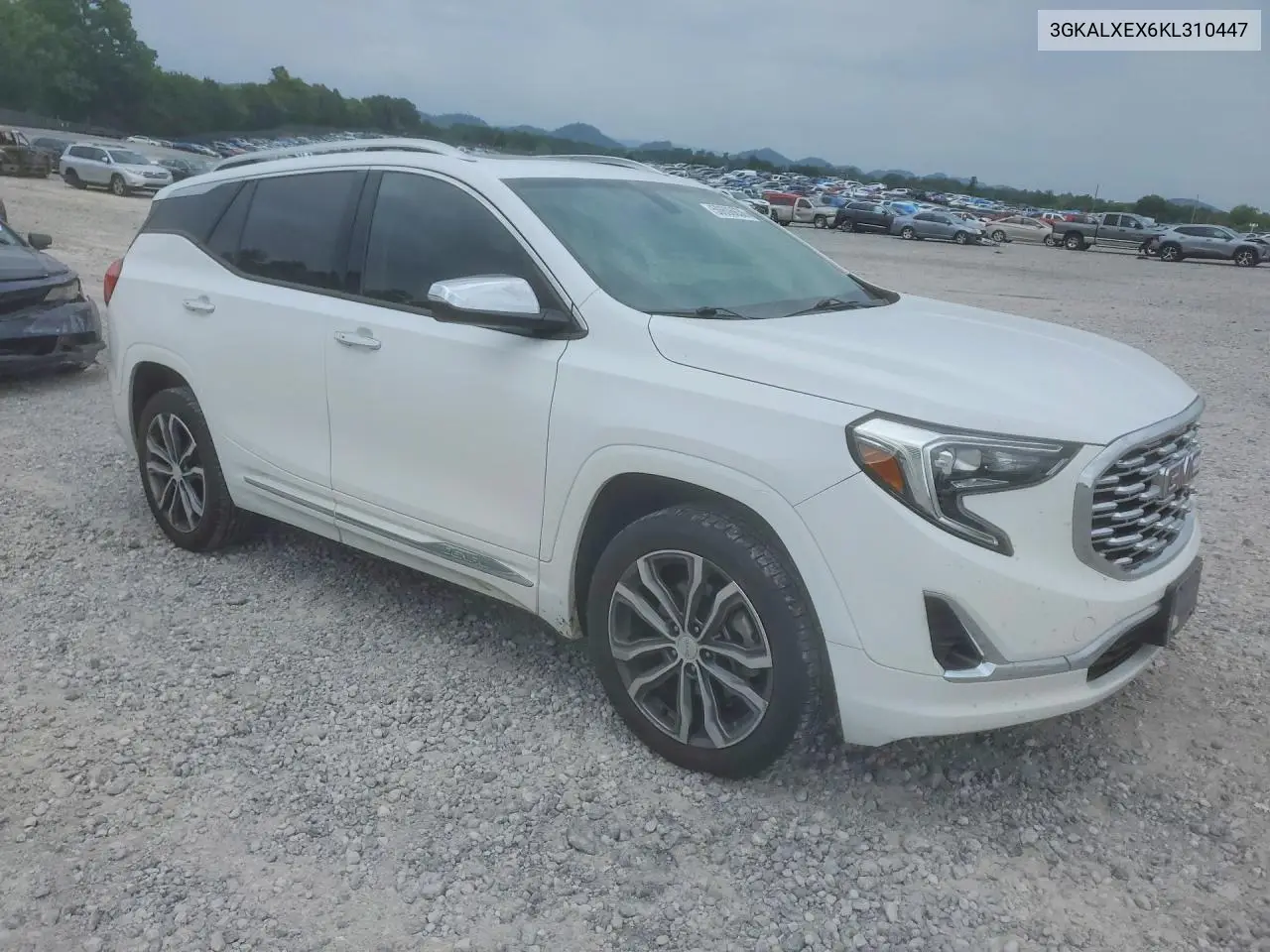 2019 GMC Terrain Denali VIN: 3GKALXEX6KL310447 Lot: 50606636