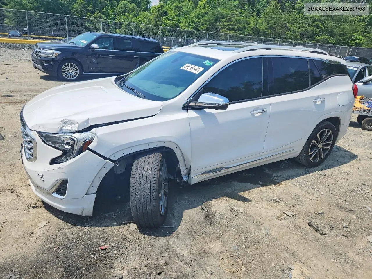 2019 GMC Terrain Denali VIN: 3GKALSEX4KL259968 Lot: 56659246