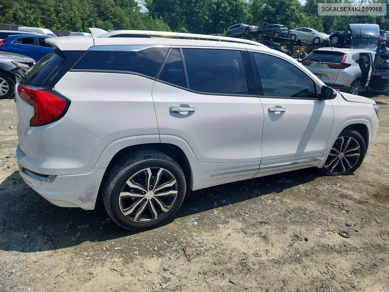 2019 GMC Terrain Denali VIN: 3GKALSEX4KL259968 Lot: 56659246