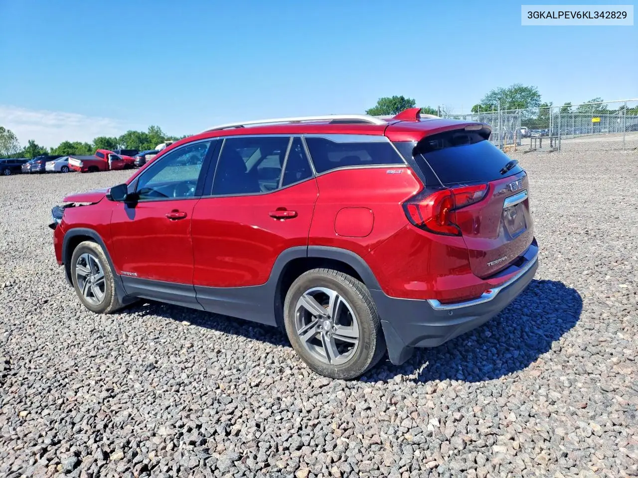 2019 GMC Terrain Slt VIN: 3GKALPEV6KL342829 Lot: 57235736
