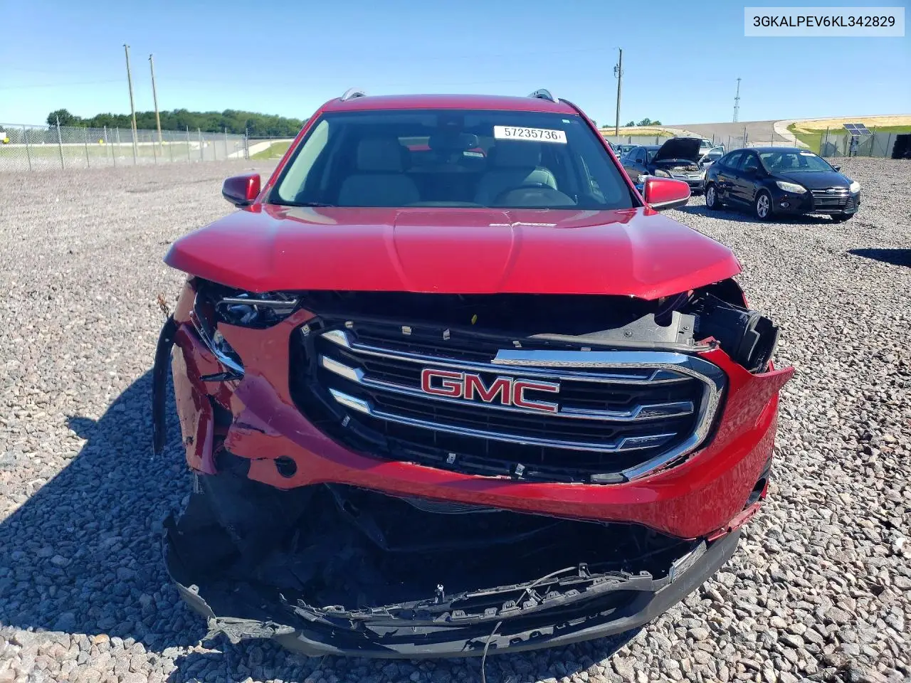 2019 GMC Terrain Slt VIN: 3GKALPEV6KL342829 Lot: 57235736
