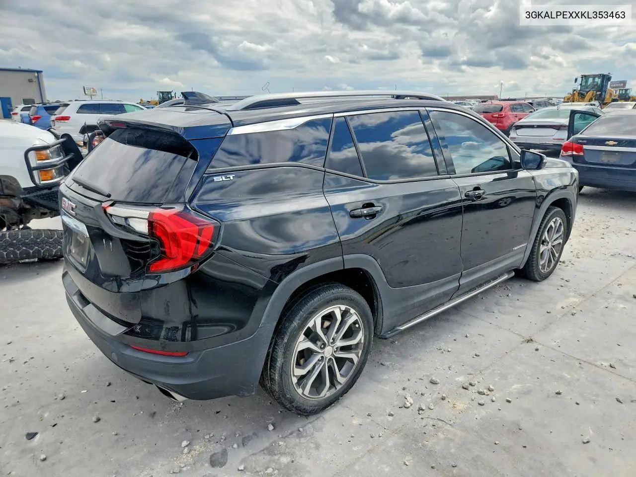2019 GMC Terrain Slt VIN: 3GKALPEXXKL353463 Lot: 57331836