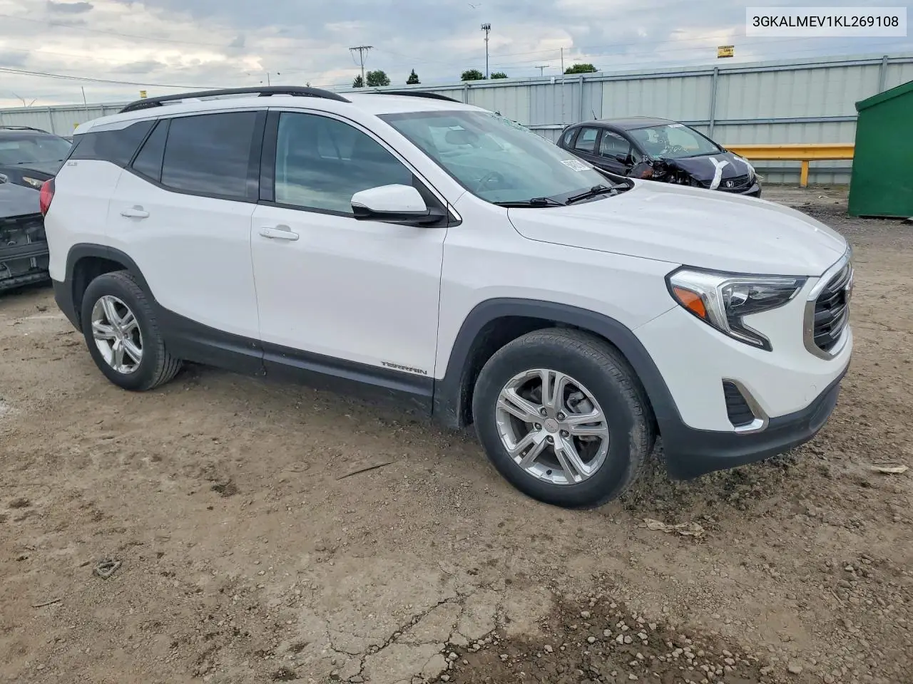 2019 GMC Terrain Sle VIN: 3GKALMEV1KL269108 Lot: 58410716