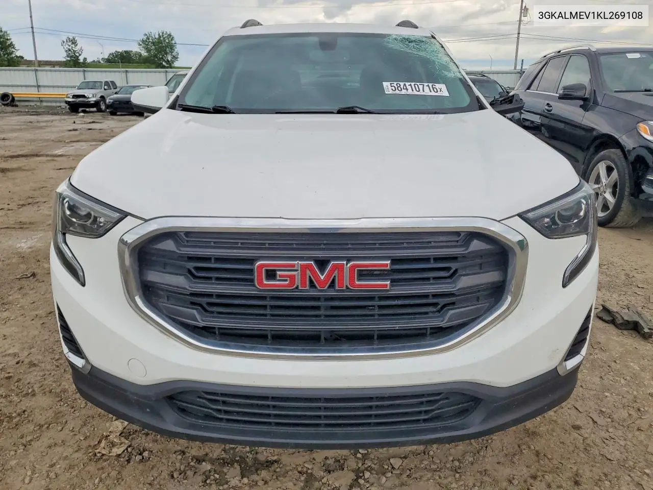 2019 GMC Terrain Sle VIN: 3GKALMEV1KL269108 Lot: 58410716