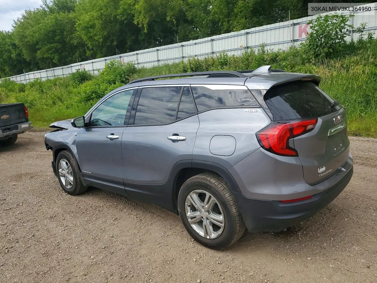 3GKALMEV3KL364950 2019 GMC Terrain Sle