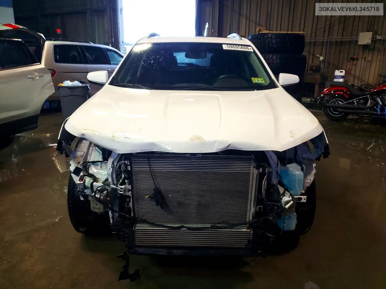 2019 GMC Terrain Slt VIN: 3GKALVEV6KL345718 Lot: 59695806