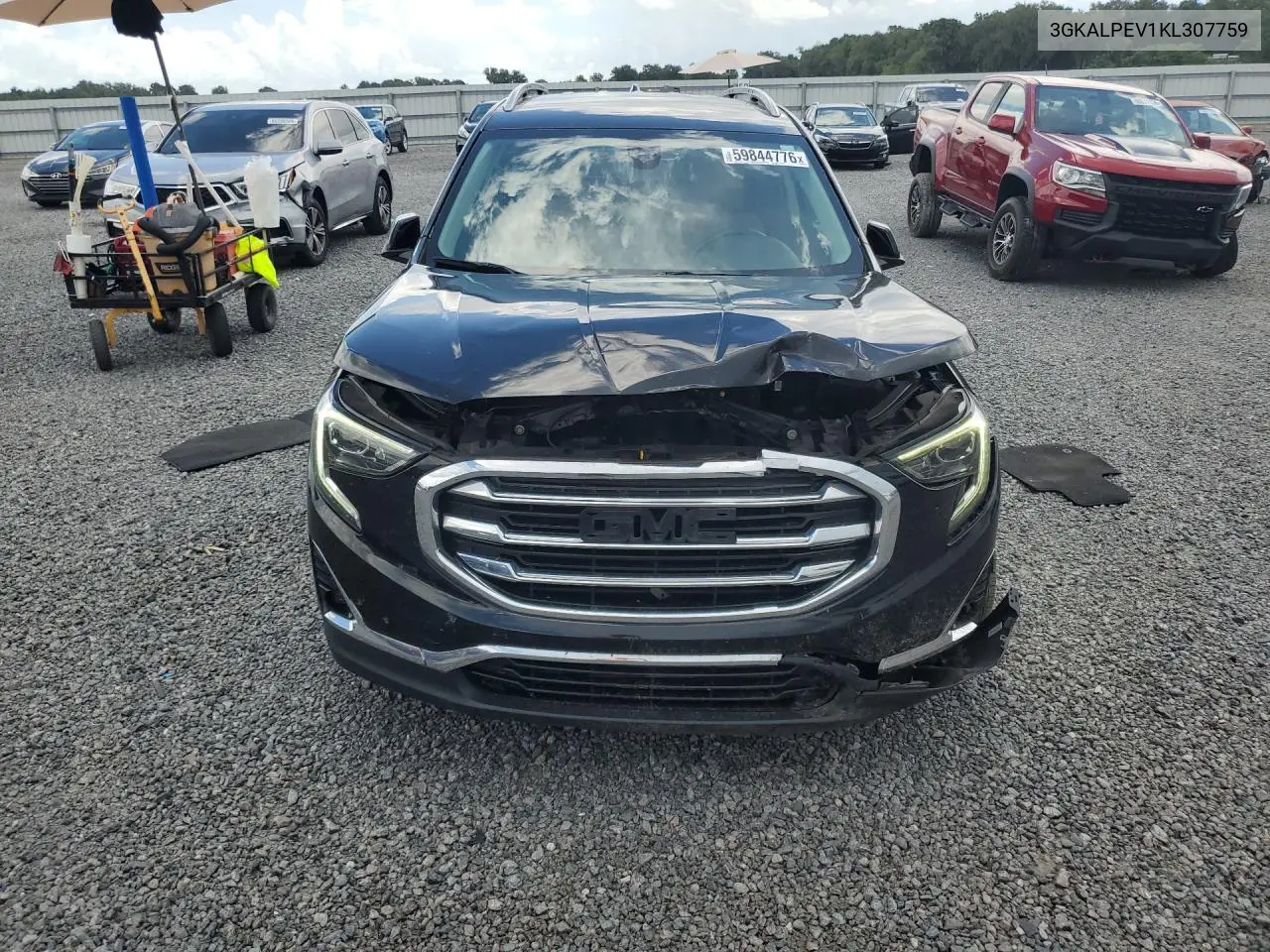 2019 GMC Terrain Denali VIN: 3GKALPEV1KL307759 Lot: 59844776