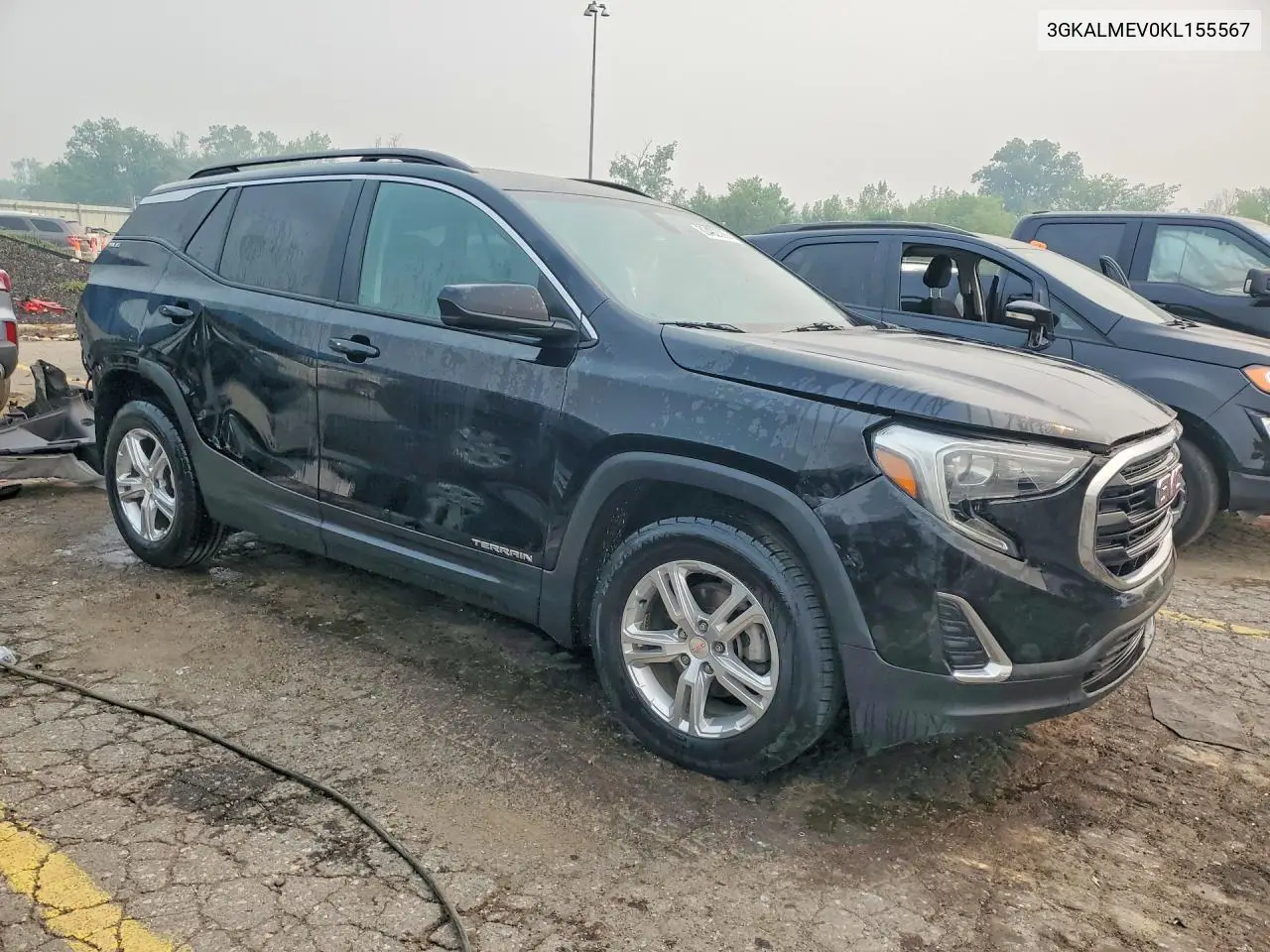 2019 GMC Terrain Sle VIN: 3GKALMEV0KL155567 Lot: 60492086