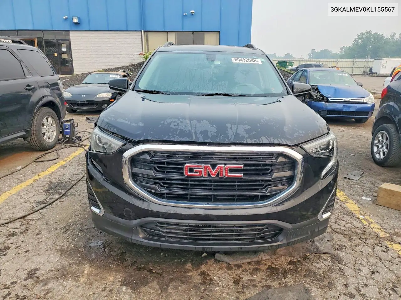 2019 GMC Terrain Sle VIN: 3GKALMEV0KL155567 Lot: 60492086