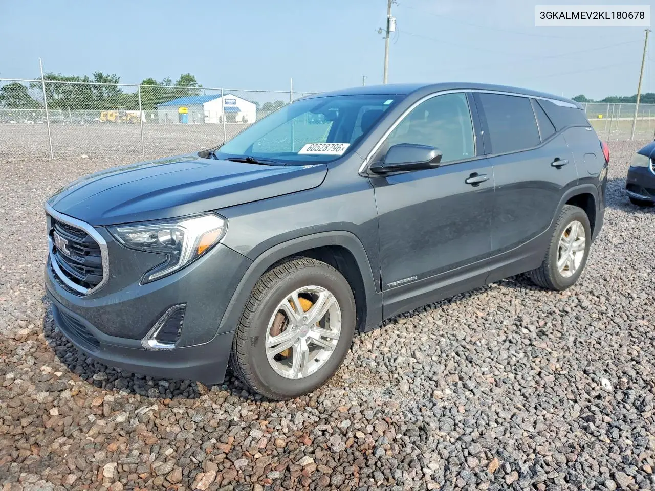2019 GMC Terrain Sle VIN: 3GKALMEV2KL180678 Lot: 60528796