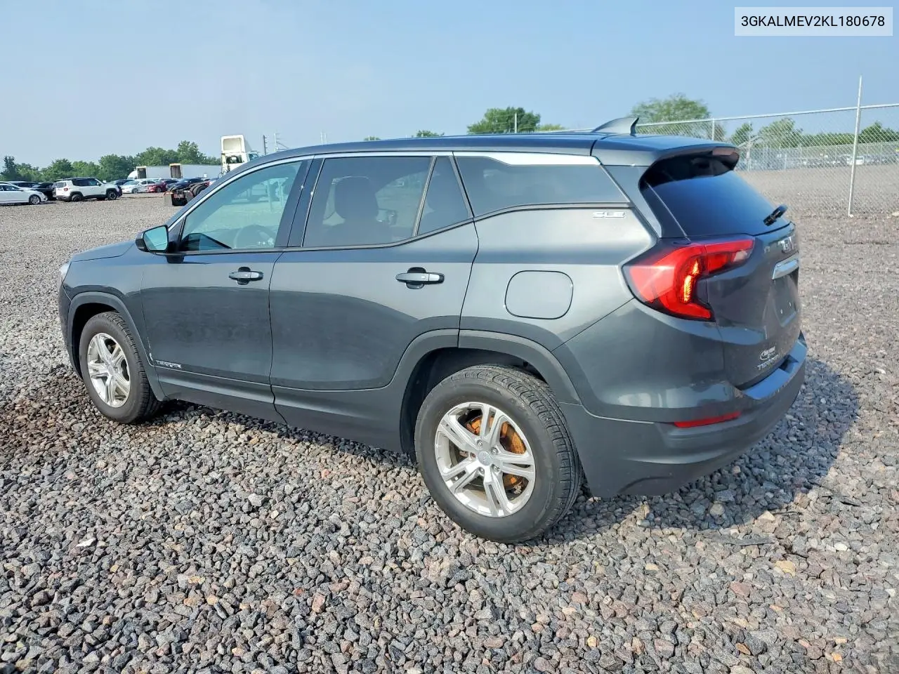 2019 GMC Terrain Sle VIN: 3GKALMEV2KL180678 Lot: 60528796
