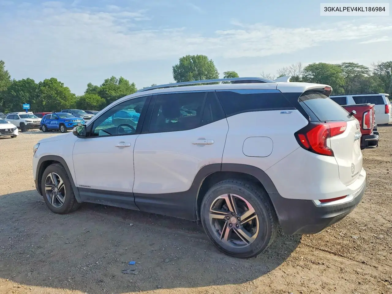 2019 GMC Terrain Slt VIN: 3GKALPEV4KL186984 Lot: 60801166