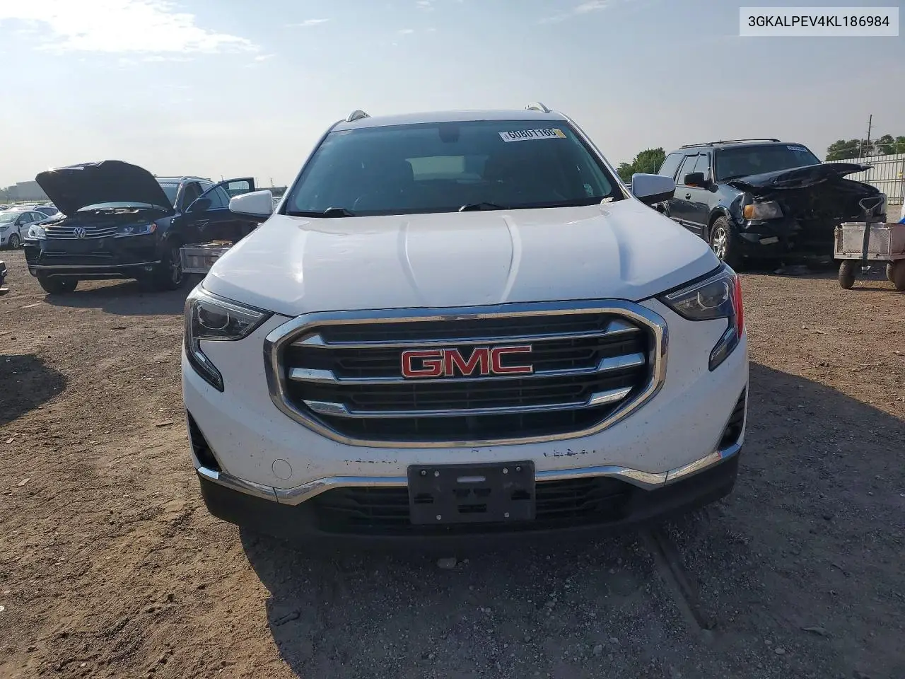 2019 GMC Terrain Slt VIN: 3GKALPEV4KL186984 Lot: 60801166