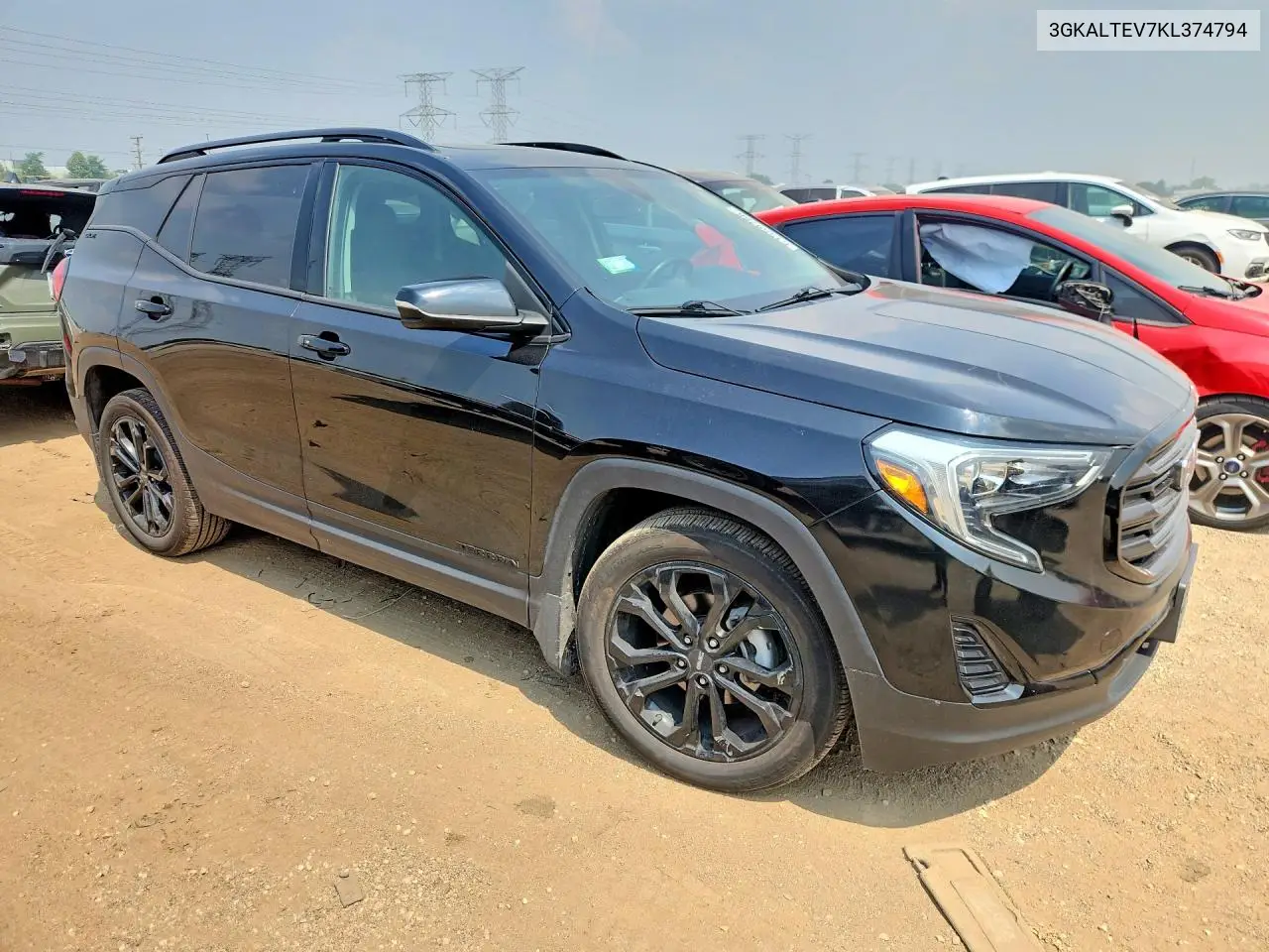 2019 GMC Terrain Sle VIN: 3GKALTEV7KL374794 Lot: 61559786