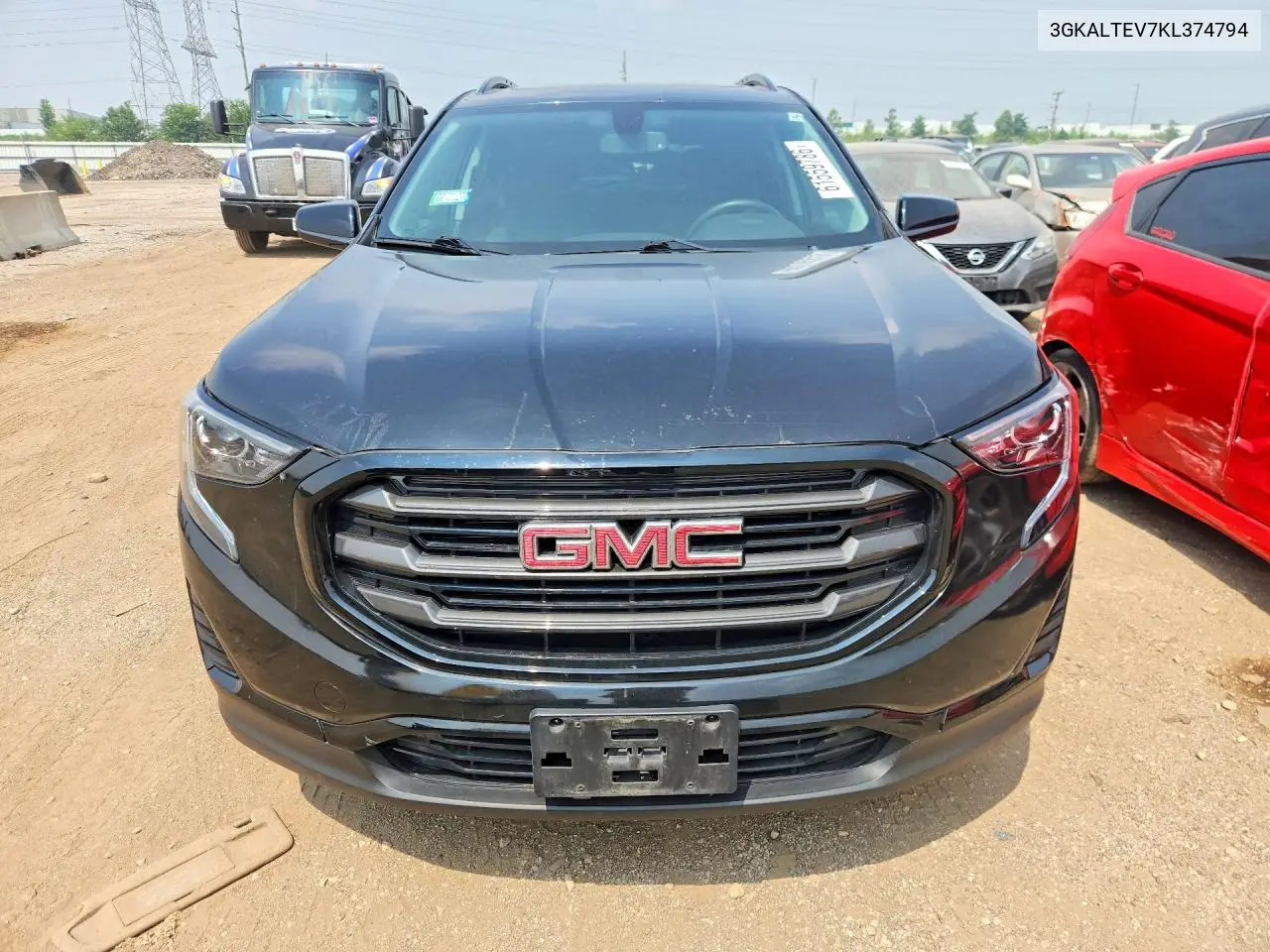2019 GMC Terrain Sle VIN: 3GKALTEV7KL374794 Lot: 61559786