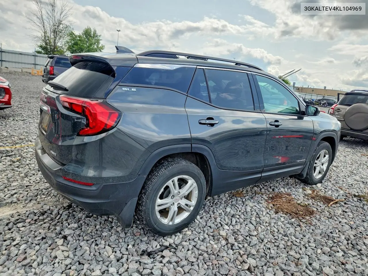 2019 GMC Terrain Sle VIN: 3GKALTEV4KL104969 Lot: 61744336