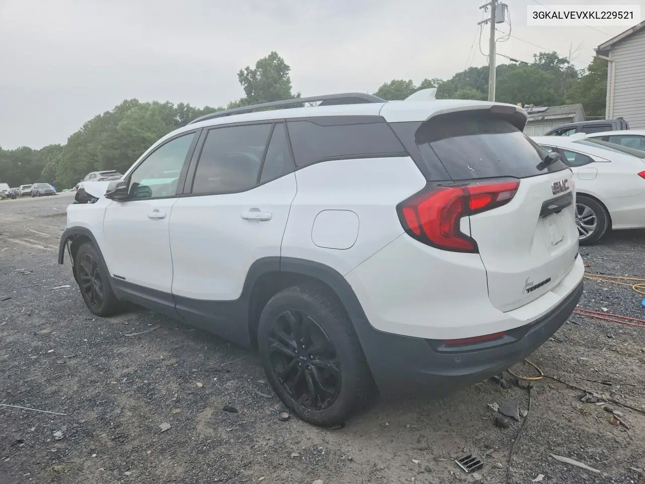 2019 GMC Terrain Slt VIN: 3GKALVEVXKL229521 Lot: 61759476