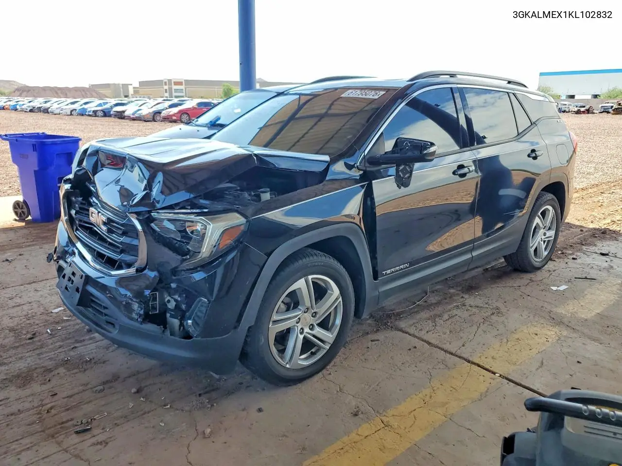 2019 GMC Terrain Sle VIN: 3GKALMEX1KL102832 Lot: 61795076