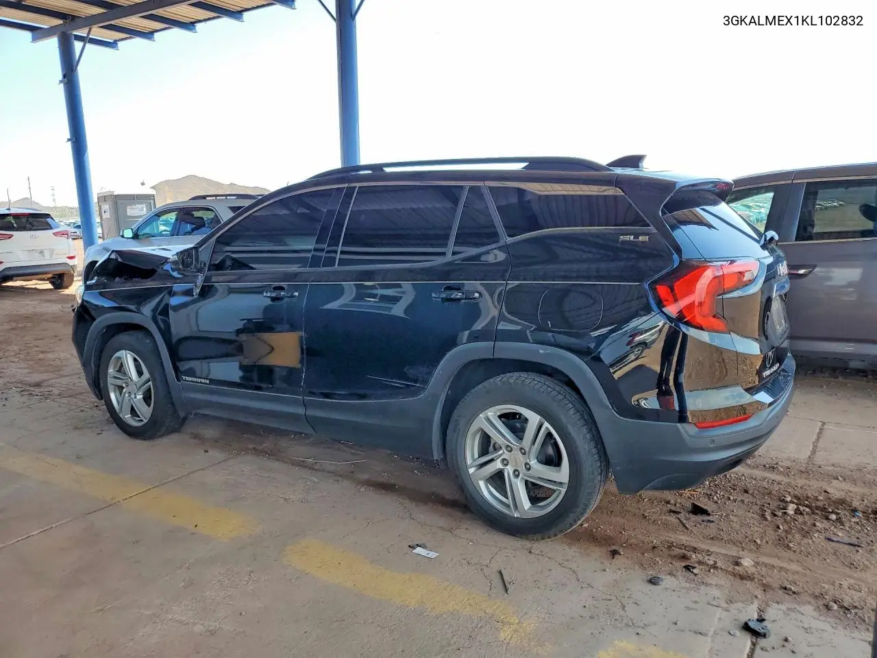 2019 GMC Terrain Sle VIN: 3GKALMEX1KL102832 Lot: 61795076