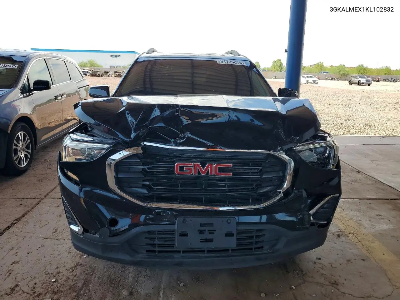 2019 GMC Terrain Sle VIN: 3GKALMEX1KL102832 Lot: 61795076