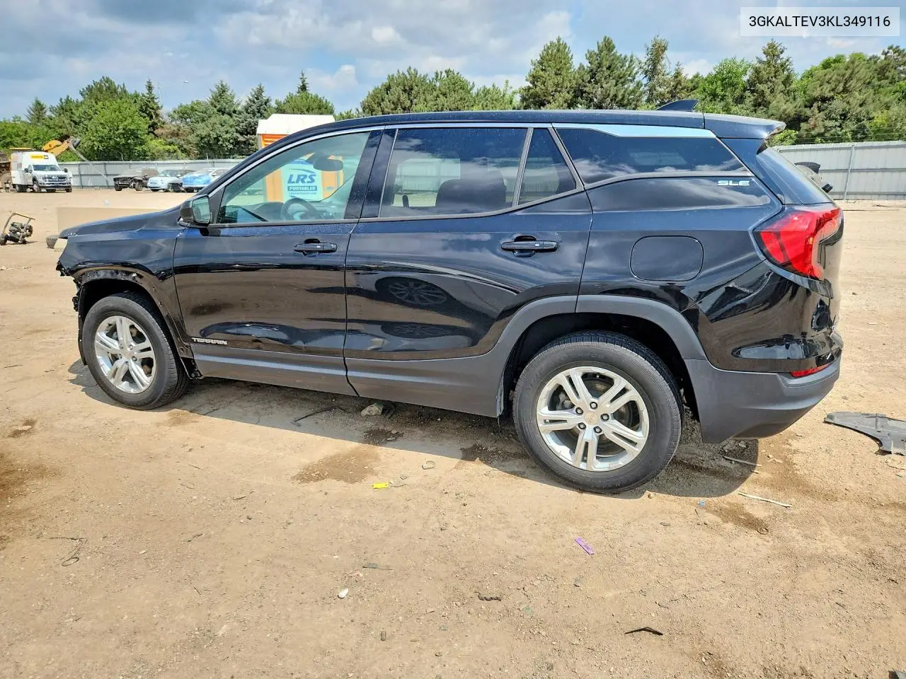 2019 GMC Terrain Sle VIN: 3GKALTEV3KL349116 Lot: 61838386