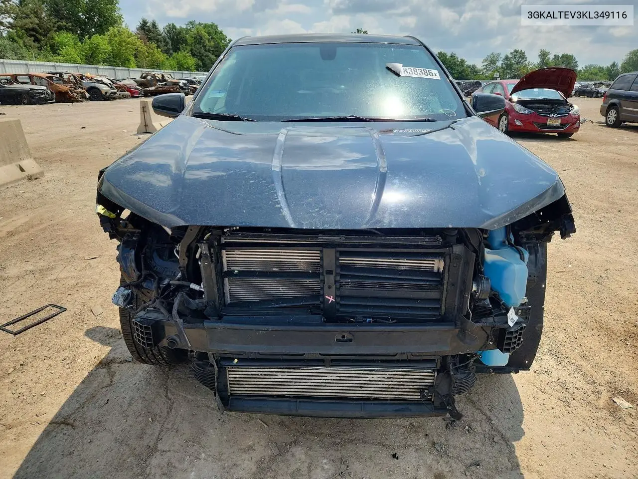 2019 GMC Terrain Sle VIN: 3GKALTEV3KL349116 Lot: 61838386
